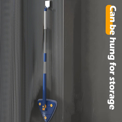 360 Degree Rotatable Adjustable Triangle Cleaning Mop