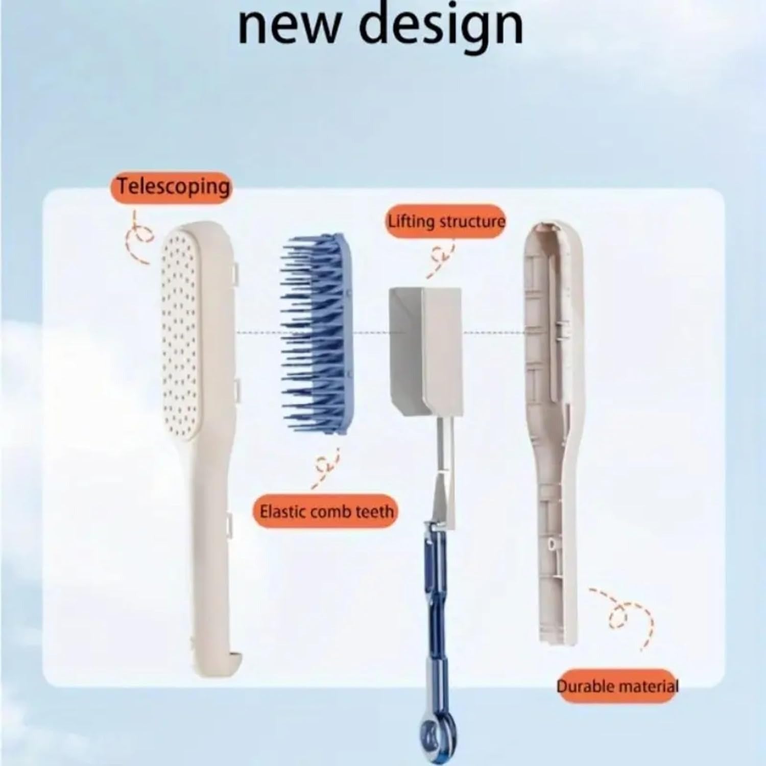 Self Cleaning Hair Brush
