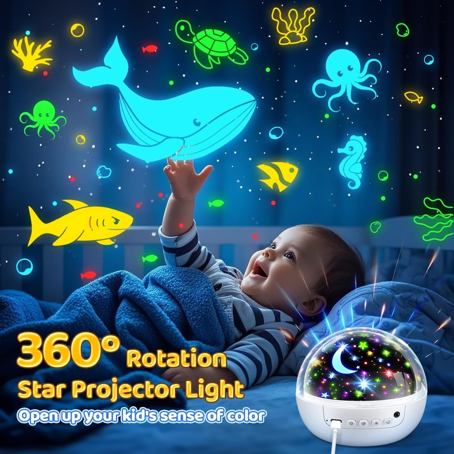 Night Light Projector