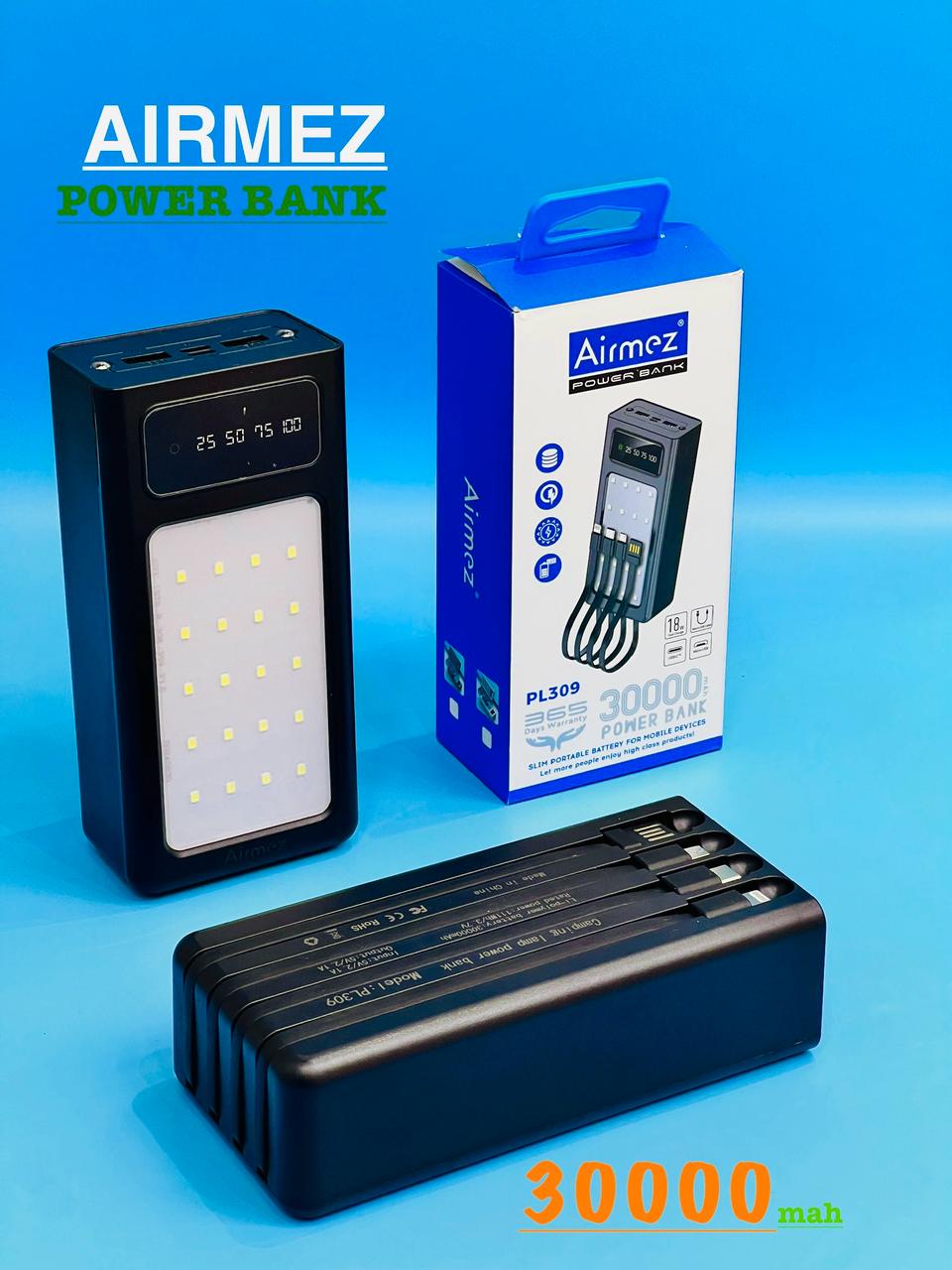 Airmez Power Bank 30000mAh