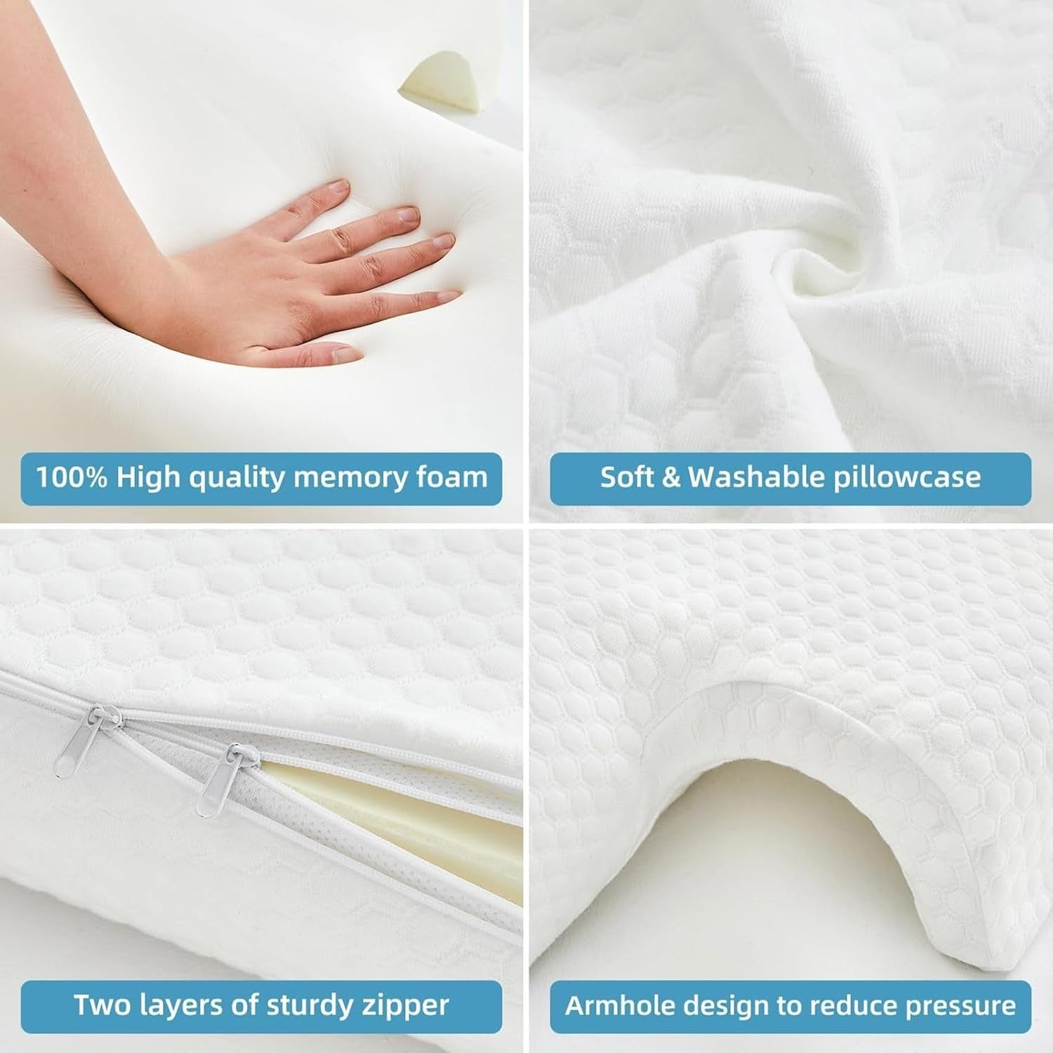 L SHAPED SLEEPER PILLOW