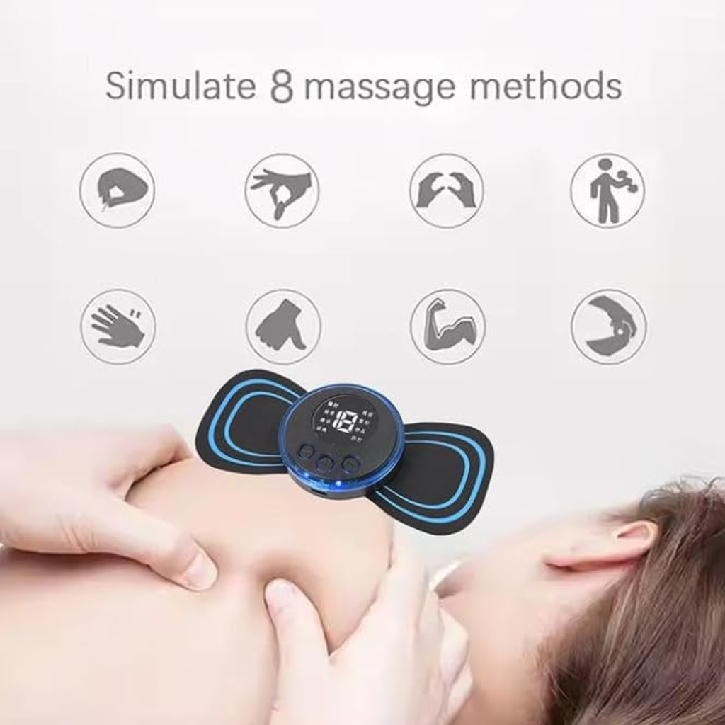 Cordless Mini Massager | Neck, Shoulder, Back & Leg Relief Device
