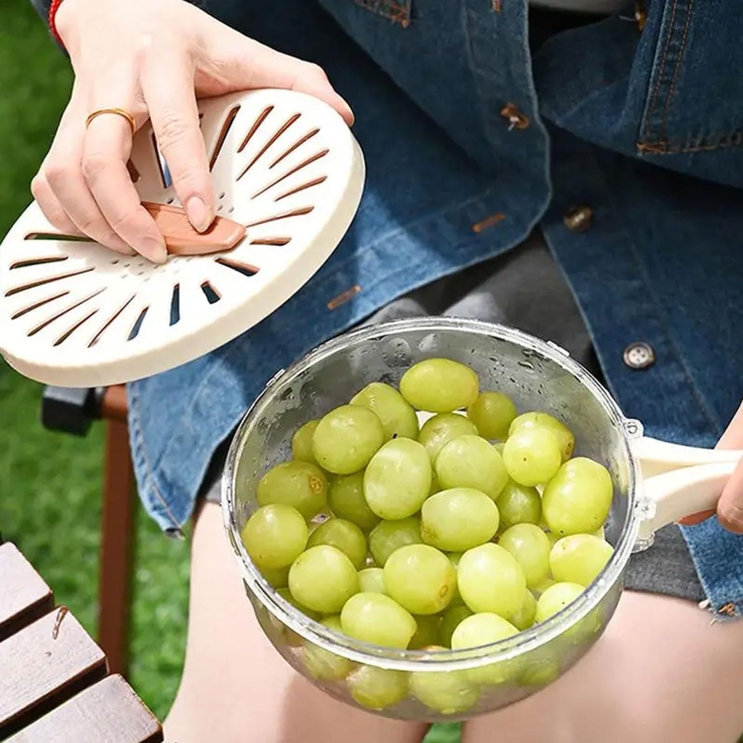 2 In 1 Drainer And Strainer Bowl