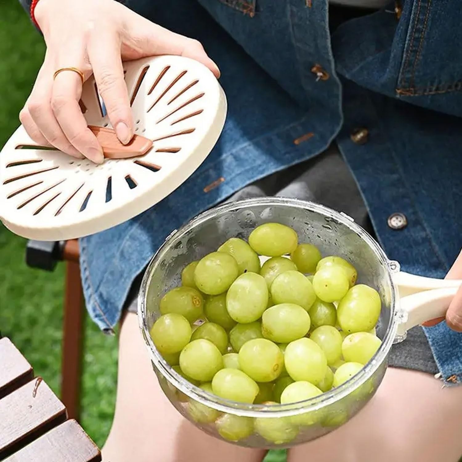 2 In 1 Drainer And Strainer Bowl